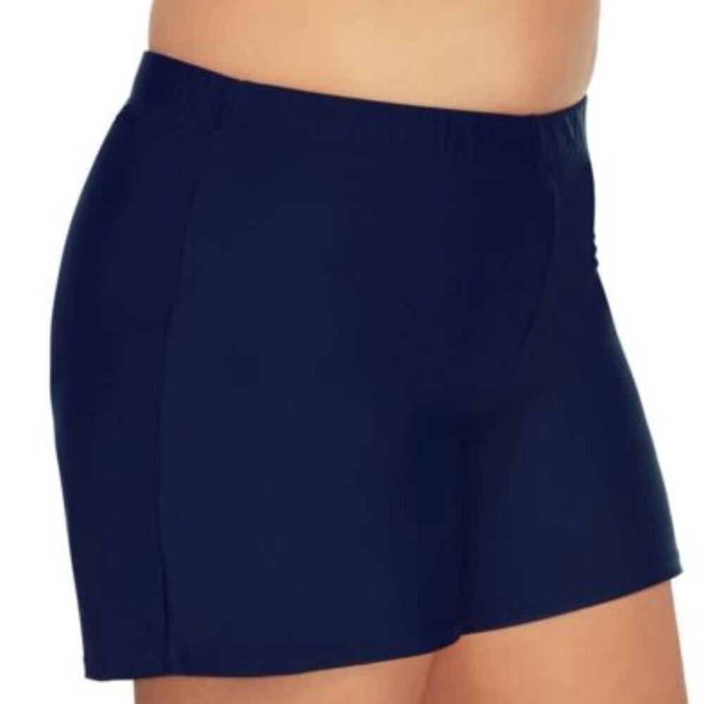 Island Escape casual Swim shorts with liner navy blue - 22W